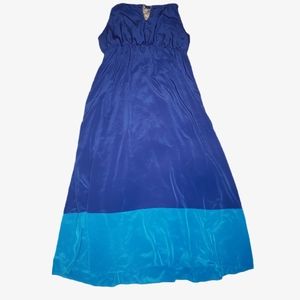 Royal blue old navy maxi dress